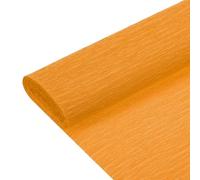sourcing map 6Pcs Crepe Paper Roll 8.2ft Long 9.84 Inch Wide for Wedding Ceremony Various Large Festivals Decoration, Orange Yellow
