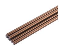 sourcing map 6pcs Full Size Hot Glue Sticks for Glue Gun 7mm x 200mm Small Glue Sticks, Bronze Red Gold