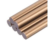 sourcing map 6pcs Full Size Hot Glue Sticks for Glue Gun 7mm x 200mm Small Glue Sticks, Champagne Gold
