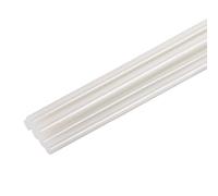 sourcing map 6pcs Full Size Hot Glue Sticks for Glue Gun 7mm x 200mm Small Glue Sticks, Metallic White