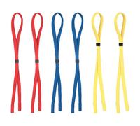 sourcing map 6pcs Glasses Strap Adjustable Sport Glasses Strap Nylon Sunglasses Holder Strap Eyewear Retainer Lanyards Cords for Men Women Children, 3 Colors