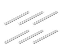 sourcing map 6Pcs M6 x 70mm 304 Stainless Steel Dowel Pin, Cylindrical Shelf Support Peg Pin Parallel Pin Fastener for Mechanical Manufacturing, Industry, Furniture Installation, Silver