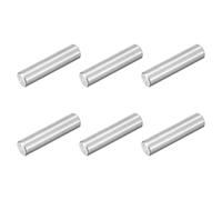 sourcing map 6Pcs M8 x 35mm 304 Stainless Steel Dowel Pin, Cylindrical Shelf Support Peg Pin Parallel Pin Fastener for Mechanical Manufacturing, Industry, Furniture Installation, Silver