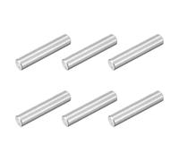 sourcing map 6Pcs M8 x 40mm 304 Stainless Steel Dowel Pin, Cylindrical Shelf Support Peg Pin Parallel Pin Fastener for Mechanical Manufacturing, Industry, Furniture Installation, Silver