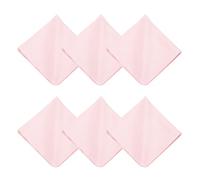 sourcing map 6Pcs Microfiber Cleaning Cloth for Glasses, 12x12inch Eyeglass Cleaning Cloth for Screens Cameras Cell Phones Electronics Lenses, Pink