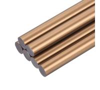 sourcing map 6pcs Mini Hot Glue Sticks for Glue Gun 11mm x 100mm Large Glue Sticks, Bronze Gold