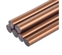 sourcing map 6pcs Mini Hot Glue Sticks for Glue Gun 11mm x 100mm Large Glue Sticks, Bronze Red Gold