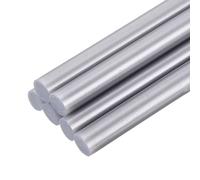 sourcing map 6pcs Mini Hot Glue Sticks for Glue Gun 11mm x 100mm Large Glue Sticks, Metallic Silver