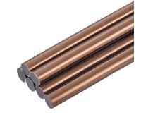 sourcing map 6pcs Mini Hot Glue Sticks for Glue Gun 7mm x 100mm Small Glue Sticks, Bronze Red Gold