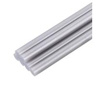 sourcing map 6pcs Mini Hot Glue Sticks for Glue Gun 7mm x 100mm Small Glue Sticks, Metallic Silver