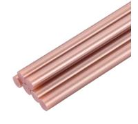 sourcing map 6pcs Mini Hot Glue Sticks for Glue Gun 7mm x 100mm Small Glue Sticks, Rose Gold