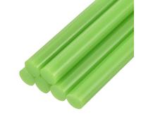 sourcing map 6pcs Mini Hot Glue Sticks for Glue Gun 7mm x 100mm Small Glue Sticks, Turquoise Green