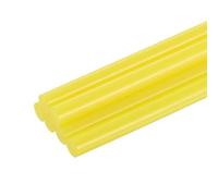 sourcing map 6pcs Mini Hot Glue Sticks for Glue Gun 7mm x 100mm Small Glue Sticks, Yellow