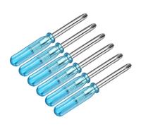 sourcing map 6pcs Mini Phillips Screwdriver 3.0mm 45mm Length Micro Precision Cross Head Screw Driver with Non-Slip Handle for Watch Eyeglasses Electronics Small Appliances Repair