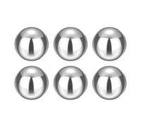 sourcing map 6pcs Precision Balls 25mm Diameter G25 Solid Chrome Steel Bearing Balls for Ball Bearing, Machinery, Automotive, and DIY (Mirror Finish)