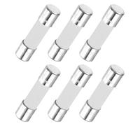 sourcing map 6Pcs Time Delay Fuse Ceramic Fuses Tube 5mm x 20mm 250V 1.25A Slow Blow Fuse for Repair Circuit Boards,Lighting Equipment, Instrumentation,Home Appliance