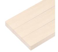 sourcing map 6pcs Wood Sticks, 3/8"x 1.6" x 12" Rectangle Wooden Cube Wood Square Dowel Rods for DIY Arts Decoration, Crafts Whittling, Hand Carved