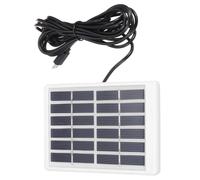 sourcing map 6V 0.2A 1.2W Mini Solar Panels, USB Solar Panel Charger with Micro USB Port Polycrystalline Solar Cell for Phone Camera Lighting Charging