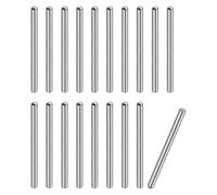 sourcing map 6x60mm Dowel Pins, 20pcs 304 Stainless Steel Round Head Flat Chamfered End Dowel Pin Bunk Bed Pins Shelf Pegs Support Shelves Fasten Elements
