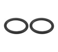 sourcing map 6x9 Inch Rubber Speaker Edge Surround Rings 156x230x105x180mm(IDxOD) Perforated Subwoofer Rings Replacement Parts for Speaker Repair or DIY, Black
