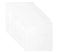 sourcing map 7.5x7.5 Vinyl Record Outer Sleeves 50pcs 3 Mil | Anti-Static Clear Plastic Record Covers Durable Disc Sleeves for LP Albums Storage Collection Protection