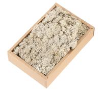 sourcing map 7.8oz Preserved Reindeer Moss, Brown Decorative Artificial Fake Moss for Potted Plants Indoor Crafts Lichen Centerpieces Decor