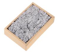 sourcing map 7.8oz Preserved Reindeer Moss, Light Grey Decorative Artificial Fake Moss for Potted Plants Indoor Crafts Lichen Centerpieces Decor