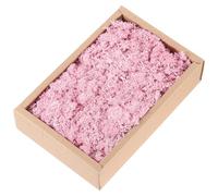 sourcing map 7.8oz Preserved Reindeer Moss, Pink Decorative Artificial Fake Moss for Potted Plants Indoor Crafts Lichen Centerpieces Decor