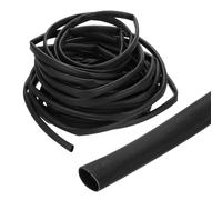 sourcing map 7.9mm Heat Shrink Tubing Waterproof, 3:1 Dual Wall Marine Adhesive Lined Industrial Heat Shrink Tube Wiring Wrap 33ft 5/16 Inch, Black-10m
