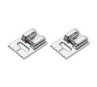 sourcing map 7-Groove Pintuck Sewing Machine Presser Foot for Household Multifunctional Sewing Machine Accessories Galvanized Iron