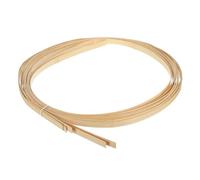 sourcing map 7 Rolls Bamboo Strips for Weaving, 0.59" x 10ft Basket Weaving Supplies Wicker Repair Kit 1.2mm Thick Thin Bamboo Strips for Basket Making DIY Crafts Furniture Chandelier