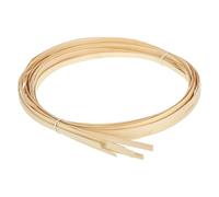 sourcing map 7 Rolls Bamboo Strips for Weaving, 0.79" x 10ft Basket Weaving Supplies Wicker Repair Kit 1.2mm Thick Thin Bamboo Strips for Basket Making DIY Crafts Furniture Chandelier