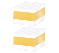 sourcing map 70 Pcs Self Adhesive Label Holder, 2.4 x 1.7 Inch Shelf Tag Label Holders PVC Shelf Tag Index Card Pockets for Bookshelf Mailbox Shelves Storage Bins Library