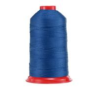 sourcing map 700 Yards Bonded Nylon Sewing Thread Size 840D/3 Sewing-Heavy Duty Nylon Upholstery Thread Outdoor Thread for Leather Jeans and Weaving Craft Machine DIY Sapphire Blue