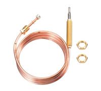 sourcing map 71" Thermocouple 800 Degree Gas Fireplaces Thermocouple Replacement M8 for Gas Furnaces, Oven, Fryers, Boilers, Water Heaters