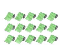 sourcing map 7200 PCS Glass Mirrors Disco Ball Tiles Self-Adhesive Green Mirror Mosaic Tiles 5 x 5mm for Disco Ball, DIY Craft, KTV Decoration 15 Sheet