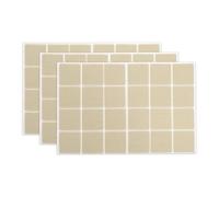 sourcing map 72pcs Felt Furniture Pads, 40 x 40mm Self-Adhesive Floor Protectors, Square Felt Pads for Chair and Furniture Feet, Hardwood Floors Laminate Protection, Beige