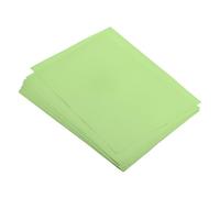 sourcing map 75 Sheets A4 Colored Print Copy Paper 5.8" x 8.5" Origami Paper Printer Paper 80gsm for Printing, Document Copying, Art Craft,Light Green