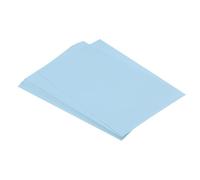 sourcing map 75 Sheets A4 Colored Print Copy Paper 8.3"x11.7" Origami Paper | Printer Paper 80gsm for Printing, Document Copying, Art Craft,Light Blue