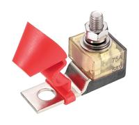 sourcing map 75A Terminal Fuse, 58V DC Marin Battery Fuse with Waterproof Terminal Block for Circuit Protection in Automobiles and Ships