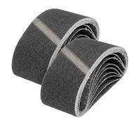 sourcing map 76mm x 457mm Sanding Belts, 18 Pcs 80/120/240 Grit Silicon Carbide Abrasive Belt Sander File Belt for Woodworking, Metal Polishing, Knife Sharpener