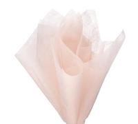 sourcing map 76Sheets Flower Wrapping Paper, 22"x17.7" Cotton Wrapping Flower Tissue Paper Floral Bouquet Wraps for Florist Packaging Arrangement Supplies Gift Packaging, Light Pink