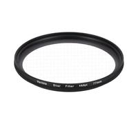 sourcing map 77mm Variable Star Filter, Starburst Lens Filter 4-8 Points Sparkle Effect Camera Lens Filters for Night Scenery Glassworks,1Pcs