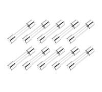 sourcing map 7A 250V Glass Fuse 6x30mm Time Delay Fuse UL Listed Slow Blow Fuse for Home Appliances(Pack of 10)