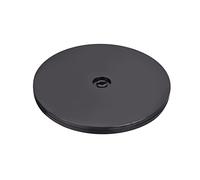 sourcing map 7inch Rotating Swivel Stand with Steel Ball Bearings Lazy Susan Base Turntable for Kitchen Corner Cabinets, Black