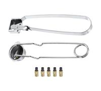 sourcing map 7pcs Welding Cutting Gun Tool Kit 2pcs Igniter and 5pcs Stones for Welding Metalworking Outdoor Activities