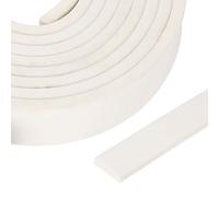 sourcing map 8.2 ft Foam Backer Rod, 0.2" x 0.98" Square Solid Joint Filler, Foam Seal Strip for Caulk Saver, Rope Caulk Cement Crack Filler, White