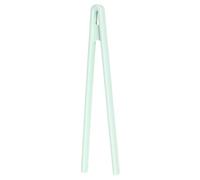 sourcing map 8.7" Silicone Toast Tongs, Kitchen Tong Heat Resistant Kitchen Utensil for Cooking Toaster Salad Food BBQ Pan Bacon Fried Steak, Light Green