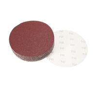 sourcing map 8" Hook and Loop Sanding Discs 40 Grit Aluminum Oxide Sandpaper for Random Orbit Sander Wood Metal Dry Polishing 30pcs