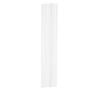 sourcing map 8 Inch Plastic Welding Rods, Double Strand Round Sticks ABS Welding Rods for Plastic Welder Kayak Car Bumper Repair Pack of 10 2.5x5x200mm, White